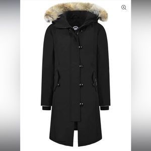 Canada Goose Girls Down Padded Brittania Parka Coat